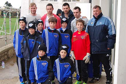 Gulfcoast United from Florida visit Dunfermline Gulfcoast United from Florida visit Dunfermline
