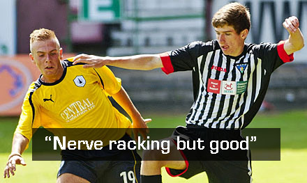 Nerve racking but good