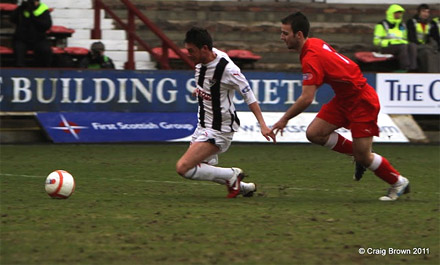 a second Dunfermline penalty a second Dunfermline penalty