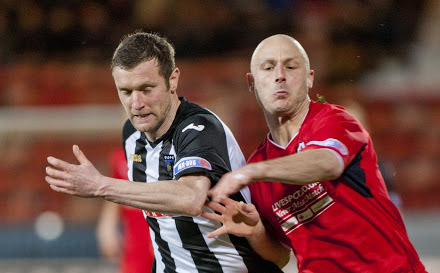 Andy Kirk v Raith Rovers Andy Kirk v Raith Rovers