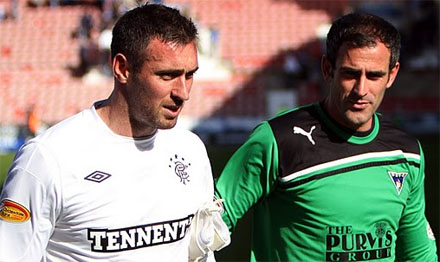 Allan McGregor & Paul Gallacher Allan McGregor & Paul Gallacher