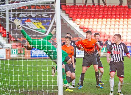 McMillans goal v Dundee United