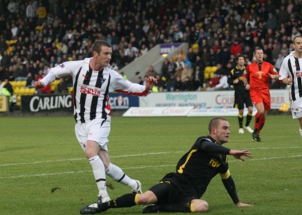 Andy Kirk scores v Livingston Andy Kirk scores v Livingston