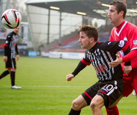 Josh Falkingham v Brechin City Josh Falkingham v Brechin City