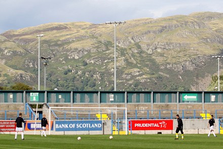 Half Time at Forthbank Half Time at Forthbank