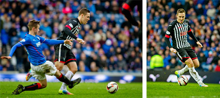 Stephen Husband v Rangers Stephen Husband v Rangers
