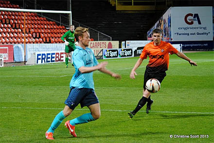 Chris Kane v Dundee United Chris Kane v Dundee United
