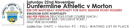 Dunfermline v Morton Dunfermline v Morton