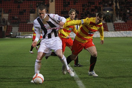 Andy Kirk v Partick Thistle Andy Kirk v Partick Thistle