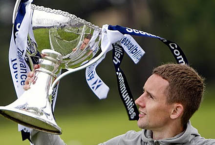 Paul Burns eyes up the Scottish Communities Cup Paul Burns eyes up the Scottish Communities Cup