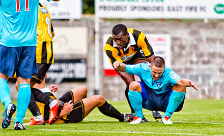 Ryan Wallace v East Fife