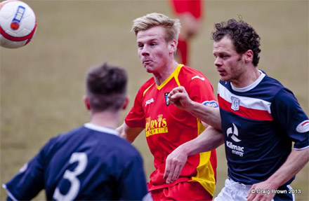 Blair Henderson v Dundee U20s Blair Henderson v Dundee U20s