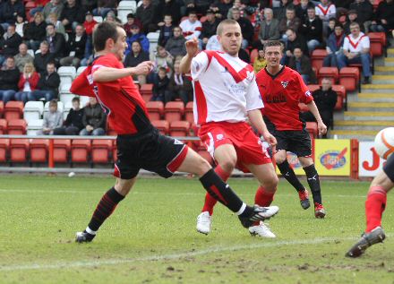 Nick Phinn scores v Airdrie Nick Phinn scores v Airdrie
