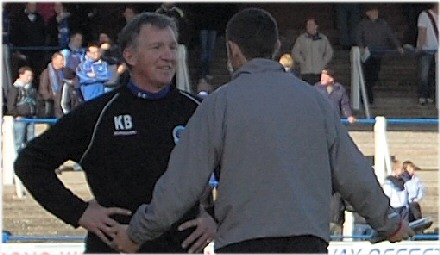 Kenny Brannigan and Jim McIntyre Pre Match