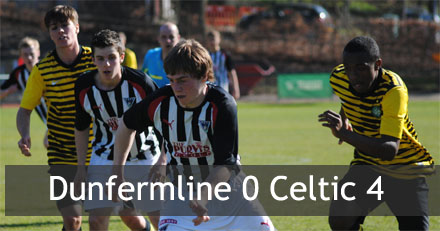 DAFC U19s 0 CELTIC 4 DAFC U19s 0 CELTIC 4