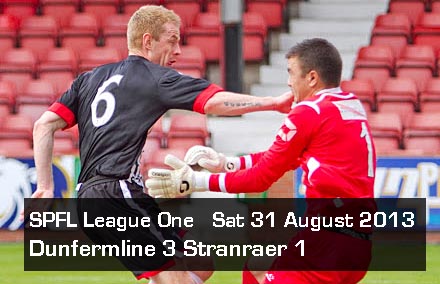 Dunfermline 3 Stranraer 1 Dunfermline 3 Stranraer 1