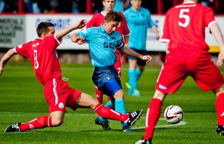 Josh Falkingham v Brechin City Josh Falkingham v Brechin City