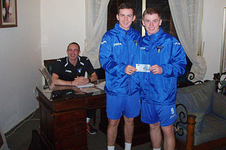 Winners Scott Gray and Allan Smith Winners Scott Gray and Allan Smith