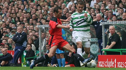 Darren Young v Celtic Darren Young v Celtic