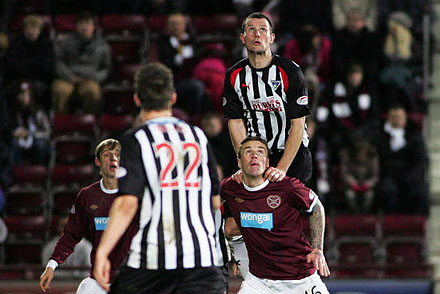 Andy Dowie for Dunfermline v Hearts Andy Dowie for Dunfermline v Hearts