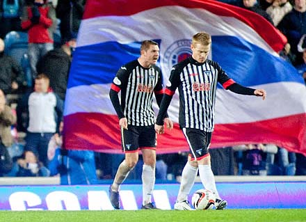 Callum Morris v Rangers Callum Morris v Rangers