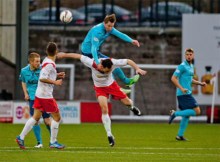 Callum Morris v Airdrieonians Callum Morris v Airdrieonians