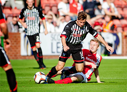 Josh Falkingham v Ayr United Josh Falkingham v Ayr United
