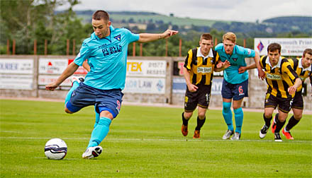 Ryan Wallace second minute penalty