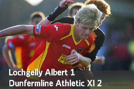 Lochgelly Albert 1 Dunfermline XI 2 Lochgelly Albert 1 Dunfermline XI 2