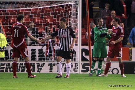 Final Whistle at Pittodrie Final Whistle at Pittodrie