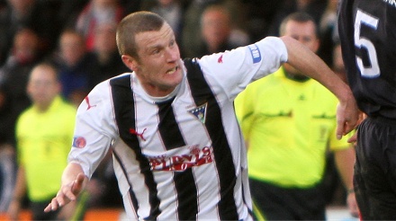 Andy Kirk v Raith Rovers Andy Kirk v Raith Rovers