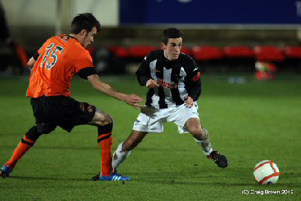 Shaun Byrne v Dundee United U20s