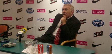 Craig Robertson at Celtic Park