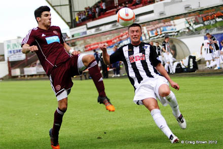 Joe Cardle v Hearts Joe Cardle v Hearts