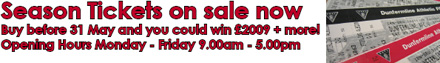 Season Tickets 2009 Season Tickets 2009