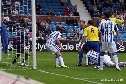 Jason Thomson puts Pars 1-0 at Rugby Park Jason Thomson puts Pars 1-0 at Rugby Park