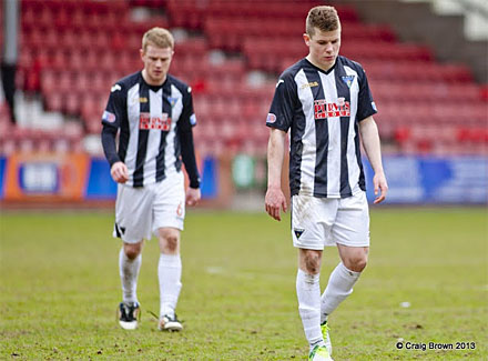 Dunfermlin?e Athletic v Airdrie Irn Bru First Division East End Park 04 May 2013l Alex Whittle post match; (c) Craig Brown | Dunfermlin?e Athletic v Airdrie Irn Bru First Division East End Park 04 May 2013l Alex Whittle post match; (c) Craig Brown |