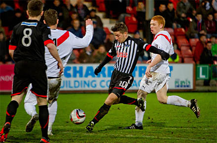 Josh Falkingham v Airdrieonians