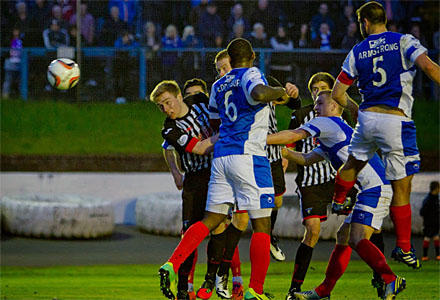 Geggan scores 1-0 Geggan scores 1-0