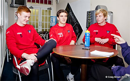 Scott Campbell, Grant Munro and Blair Henderson Scott Campbell, Grant Munro and Blair Henderson