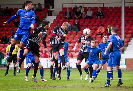 Andy Geggan v Stranraer Andy Geggan v Stranraer