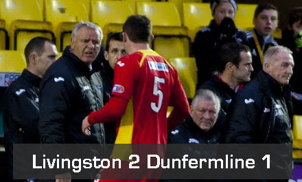 Livingston 2 Dunfermline 1 Livingston 2 Dunfermline 1