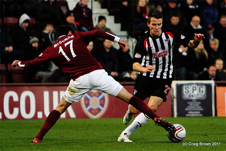 Paul Willis v Hearts Paul Willis v Hearts