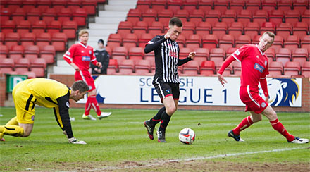 Lawrence Shankland v Brechin City Lawrence Shankland v Brechin City