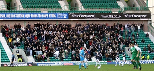 Pars fans at Easter Road 30/12/06