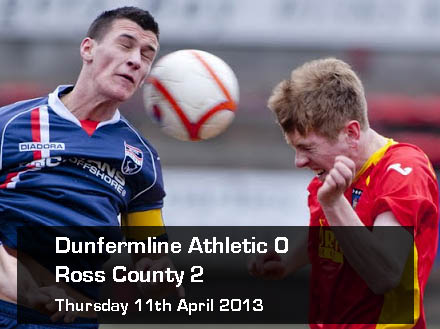 Dunfermline 0 Ross County 2