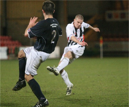 Calum Woods equalises v Dundee 31/03/09 Calum Woods equalises v Dundee 31/03/09