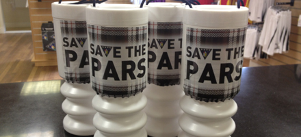 Collection tins Save the Pars