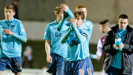 Pars players at final whistle Pars players at final whistle