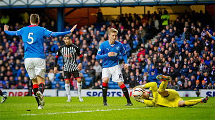 Rangers v Dunfermline Rangers v Dunfermline